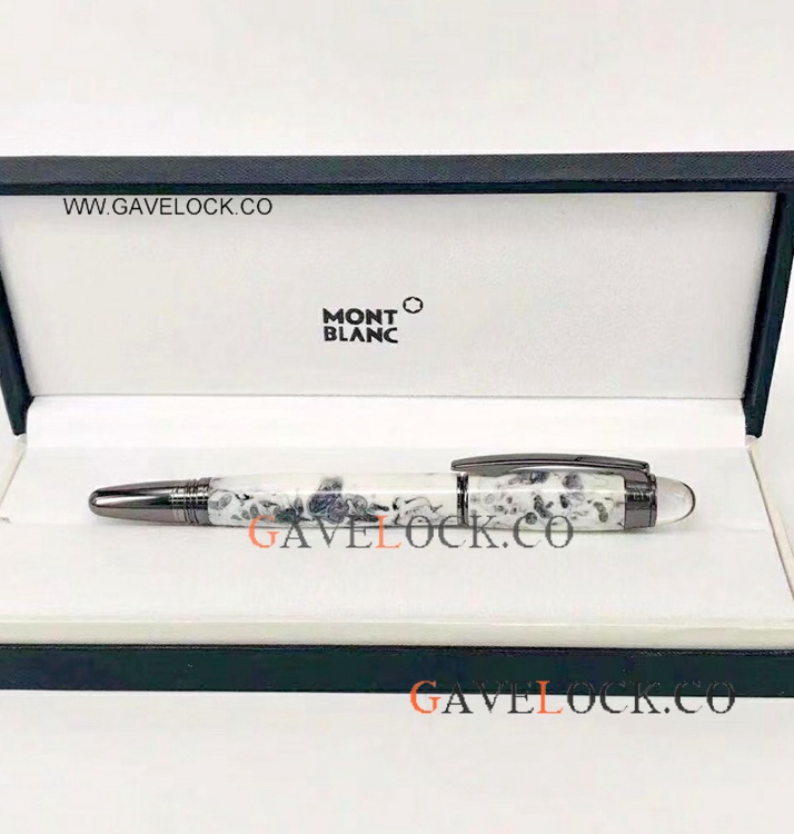 Best Quality Fake Montblanc Pen Starwalker Black Clip Rollerball pen